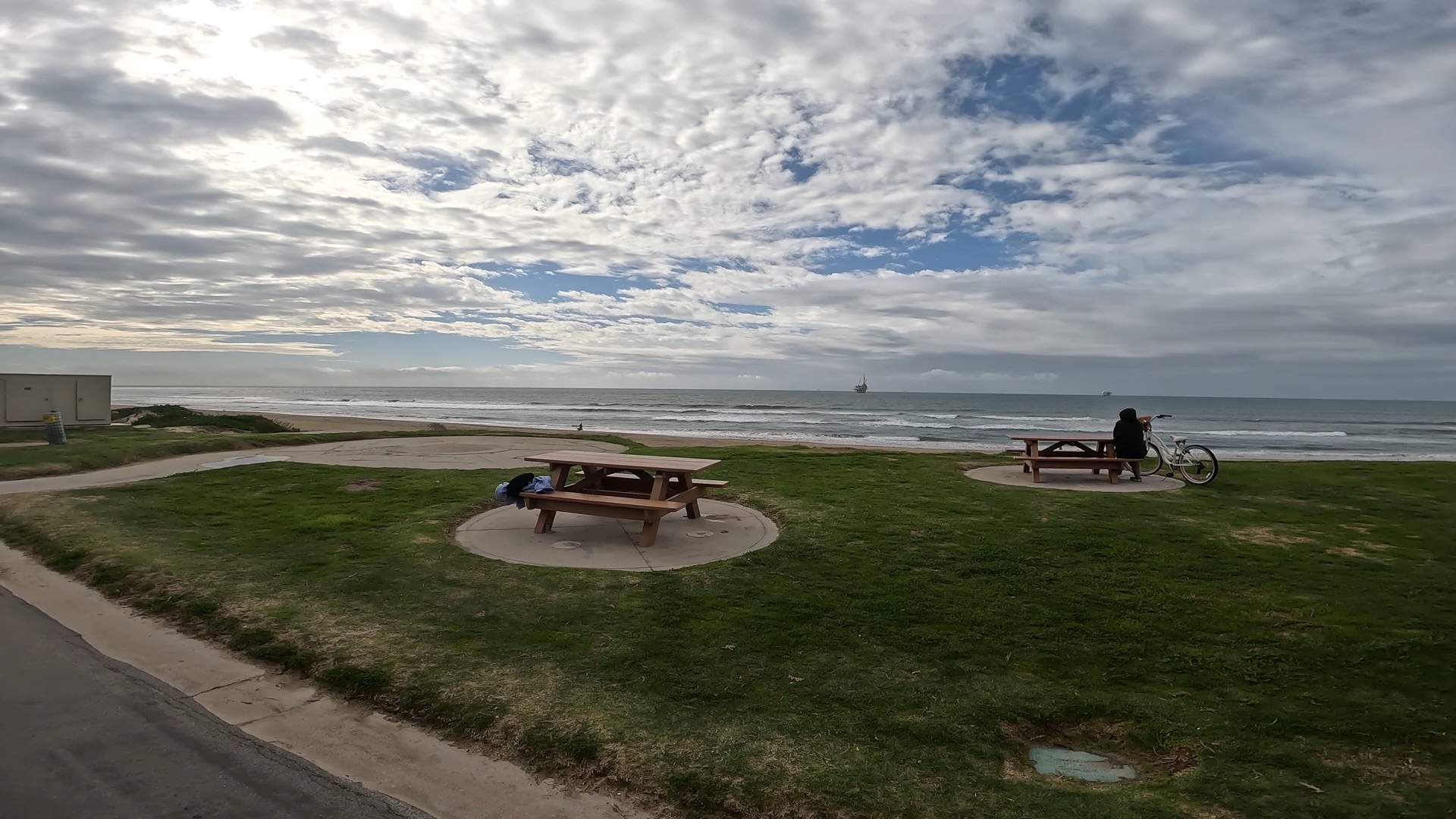 Pacific Ocean view from the Boardwalk. Shot with GoPro 11 Mini