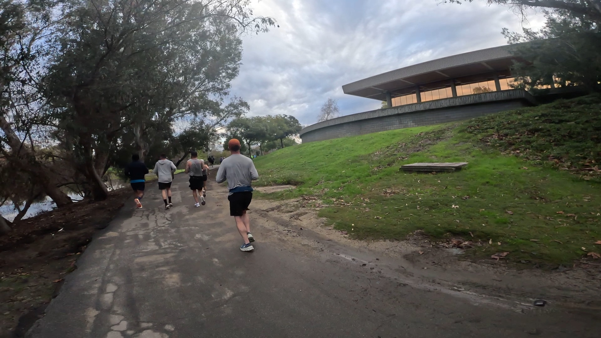 Central Park, East and the Huntington Beach Public Library. Shot with GoPro 11 Mini