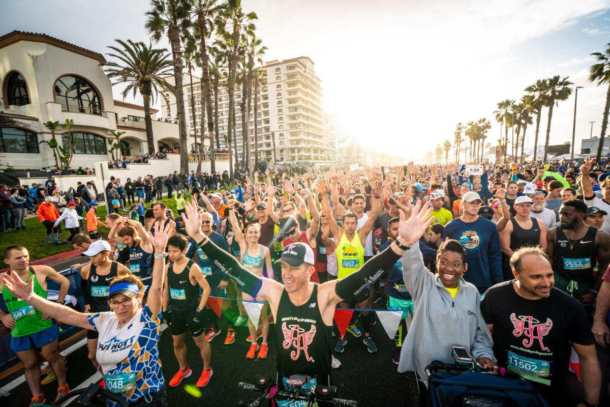 Surf City Marathon, Huntington Beach, 2019